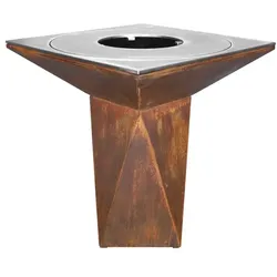 OutInFire Gartenfeuerstelle, Grill mit Stahlgrill - G1 Corten