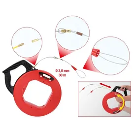 KS Tools Kabeleinziehhilfe, 30 m (115.1113)