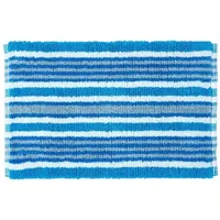 Homescapes Badematte Blau/Schwarz/Weiß Gestreift 40 x 60 cm