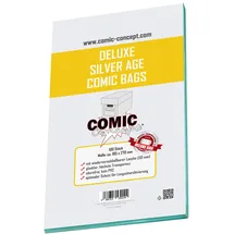 GW4464 Comic Concept Deluxe Comic Bags Silver (100 ct.) Neu & OVP