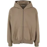 Def Zip Hoody Braun XL