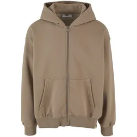 Def Zip Hoody Braun XL