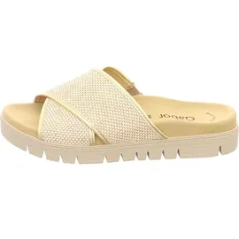 Gabor Pantoletten Erwachsene in creme - 40 EU