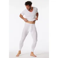 SCHIESSER Lange Unterhose unifarben weiß M 1er Pack