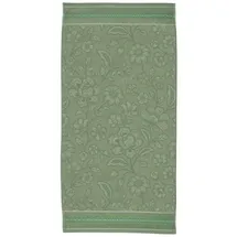 Pip Studio Jasmin Jacquard Duschtuch 70 x 140 cm grün