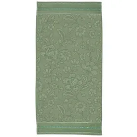 Pip Studio Jasmin Jacquard Duschtuch 70 x 140 cm grün