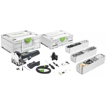 Festool DF 500 Q-Plus Dübelfräse 420 W 4 - 10 mm + Systainer ( 576413 ) + KV-SYS D8 DOMINO Verbinder Sortiment ( 576797 )
