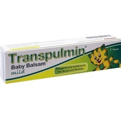 TRANSPULMIN Baby Balsam mild 40 ml