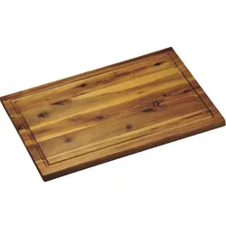 Kesper Tranchierbrett mit Saftrille 40x26x1,5cm