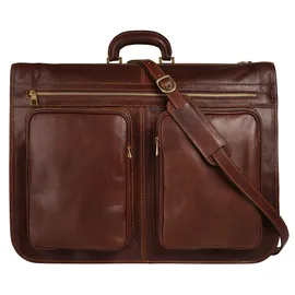 Piké Reisetasche 56 cm Braun