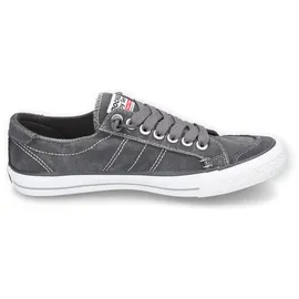 Dockers by Gerli Herren, Low-Top Sneaker Männer Halbschuhe,Strassenschuhe,Sportschuhe,Freizeitschuhe,Turnschuhe,Laufschuhe,grau,49 EU - 49