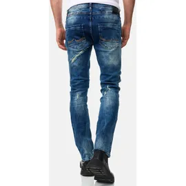 RUSTY NEAL MISATO Slim Fit Blau 38/32