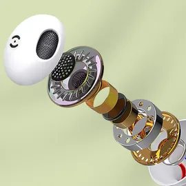 forcell In-Ear Kopfhörer Weiß