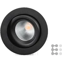 SG Sg, Wandleuchte + Deckenleuchte, LED-Einbauleuchte (LED/7W, schwarz) (9019527439)