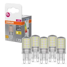 Osram LED-Leuchtmittel G9 4,2 W Warmweiß 470 lm 5er Set 5,2 x 1,9 cm (H x Ø)