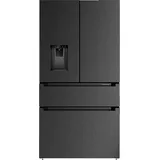 LIEBHERR MBbsdi 9528 Plus BioFresh NoFrost French-Door-Kühl-Gefrierkombination mit 2 Gefrierschubladen und Wasser- Eiswürfelspender (538 l, D, 1805 mm hoch, Tür: BlackSteel & Gehäuse: BlackSteel)