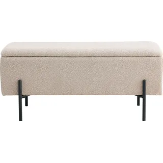 House Nordic Truhenbank Watford Beige 95 x 37 x 43 cm