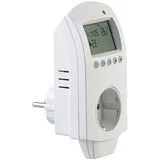 Revolt Digitales Steckdosen-Thermostat für Heiz- & Klimageräte, 3.680 Watt