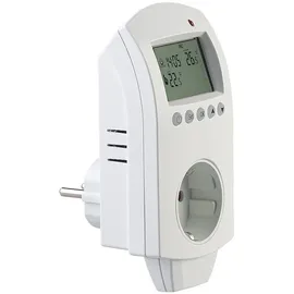 Revolt Digitales Steckdosen-Thermostat für Heiz- & Klimageräte, 3.680 Watt