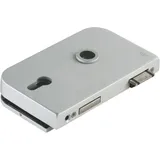 dorma glas Junior Office PZ mit Wechsel silber eloxiert 11.260
