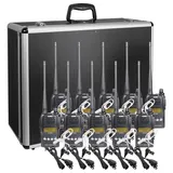 Alinco Team-Set DJ-A-446 KEP-24-AL 150107 PMR-Handfunkgerät 10er Set