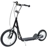 Homcom Kinderroller 16/12 Zoll Schwarz