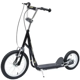Homcom Kinderroller 16/12 Zoll Schwarz