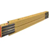 Stabila Holzgliedermaßstab 607 L.2m hellgelb Buchenholz Genauigk.III