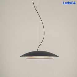 LEDS C4 Pendelleuchte NOWAY BIG LED 21,7W 2700K schwarz 813lm LEDS-00-8394-05-05