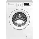 Beko WML71434NGR1 Waschmaschine/Pet Hair Removal/Nachlegefunktion/XL-Tür/Watersafe, weiß