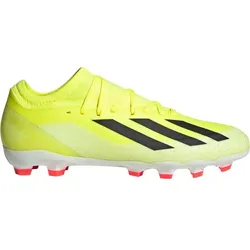 ADIDAS Herren Fussball-Kunstrasenschuhe X, TESOYE/CBLACK/FTWWHT, 40