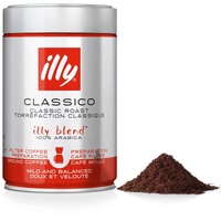 Illy Filterkaffee CLASSICO, klassische Röstung 250 g