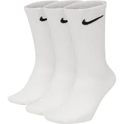 Nike Unisex Everyday Training Crew Socks (3Paar) weiß
