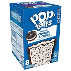 Kellogg's Pop-Tarts Frosted Cookies & Creme - 8 Stück - 384g