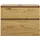 Burgbad Lin20 Waschtischunterschrank inklusive Konsolenplatte, 2 Auszüge, 802x487x661mm, WWYI080F5353, Farbe: Eiche Dekor Urban