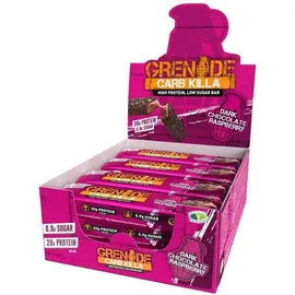 GRENADE Proteinriegel Dark Chocolate Raspberry 12 x 60 g