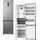 Wolkenstein WKG405ANFDIX Kühl-Gefrierkombination (405 l, 2000 mm hoch, Dark Inox)