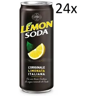 24x Dose Lemonsoda 330ml Campari Group Lemon soda Zitrone italienisch Limonata