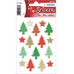 HERMA Weihn.Etiketten Oh Tannenbaum 15266 Decor