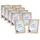 Levandeo® Bilderrahmen Eiche modern 13x18 cm 10er Set