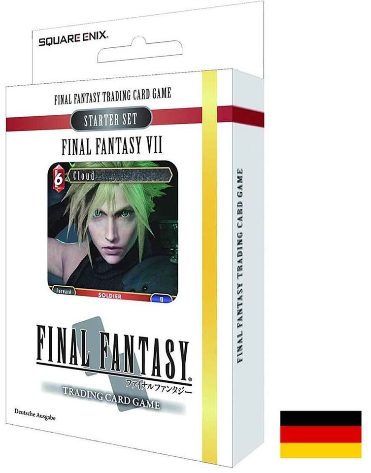 Square Enix Products Final Fantasy VII - Feuer & Erde Sammelkarten Starter (DE)