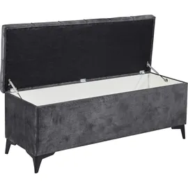 ed exciting design Sitzbank Oregon Anthrazit 140 x 58 x 50 cm