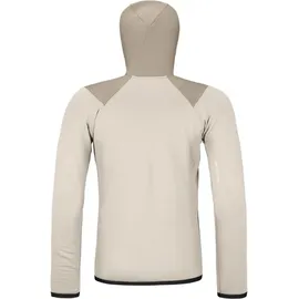 Ortovox Herren Fleece Grid Hoodie Jacke (Größe S, beige)