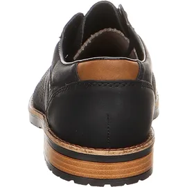 Rieker Schnürschuh Herren Schwarz 46