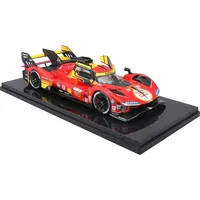 BBURAGO 18-16312 - Ferrari Deluxe 499P LMH #50 '24 rot 1:18