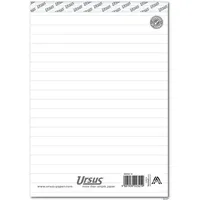Ursus Heft + Block, Notizblock A5, liniert,