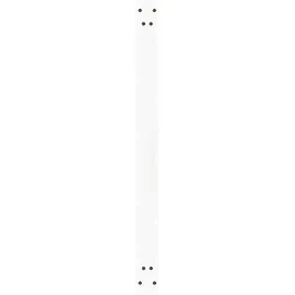 vidaXL Esstischbeine V-Form 2 Stück Weiß 100x(72-73,3) cm Stahl