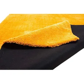 Tom Tailor Hochflorteppich Cozy gold ¦ Synthetische Fasern ¦ Maße (cm): B: 140