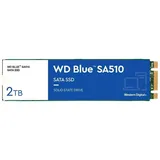 Western Digital SanDisk WD Blue SA510 2TB M.2 2280 SSD 2000GB interne SSD (2 TB) M.2" blau