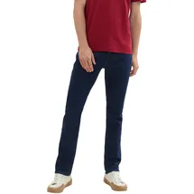 Tom Tailor "Josh", Damen, Gr. 31, Länge 32, blau (rinsed blau denim), Denim/Jeans, Obermaterial: 98% Baumwolle, 2% Elasthan, unifarben, slim fit knöchellang, Jeans Slim-fit-Jeans, im Five-Pocket Style